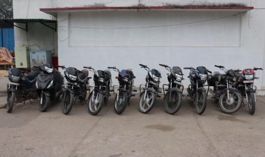 प्रयागराज के धूमनगंज में वाहन चोर पुलिस की गिरफ्त में