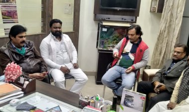 अखिल भारतीय उद्योग व्यापार मंडल द्वारा आवश्यक बैठक सिविल लाइंस कैंप कार्यालय में संपन्न