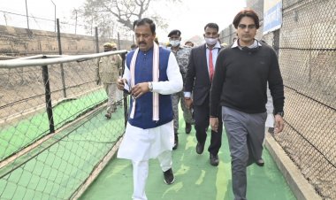 डिप्टी सीएम ने मेला क्षेत्र का भ्रमण कर तैयारियों का लिया जायजा