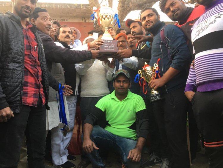 अकबर इलेवन उतराव ने शाहपुर को 9 विकेट से हराकर कब अपने नाम कर लिया