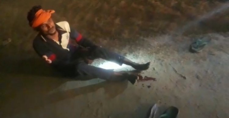 प्रयागराज मे पुलिस और बदमाश के बीच मुठभेड़