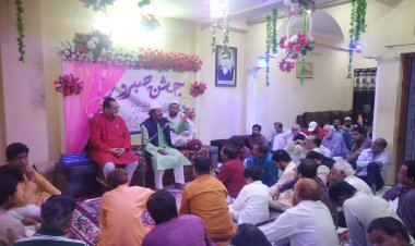 इमाम हुसैन,हज़रत अब्बास,इमाम ज़ैनुल आबेदीन की यौम ए विलादत पर सजी जश्न की महफिलें