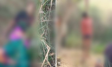 प्रयागराज में पति पत्नी का मिला शव, पति की लाश पेड़ से लटकती मिली