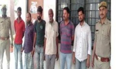 शांतिभंग की आशंका के मद्देनजर 06 गिरफ्तार