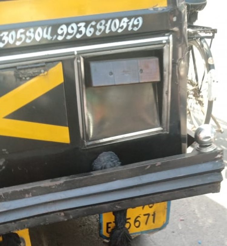 पुरामुफ्ती में सड़क हादसा, टेम्पो के चपेट में आया युवक