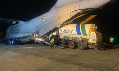 ऑक्सीजन की सप्लाई का एयरफोर्स ने संभाला मोर्चा