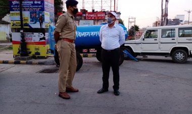 प्रयागराज: एडीजी प्रेम प्रकाश ने किया निरीक्षण पुलिस अफसर को दिए आवश्यक दिशा निर्देश