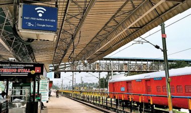 भारतीय रेलवे ने 5 सालों में 6 हजार से अधिक स्टेशनों को फ्री वाई-फाई सुविधा से किया लैस