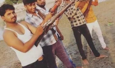 प्रयागराज: सोशल मीडिया पर शस्त्र प्रदर्शन करने वाले 6 युवक गिरफ्तार