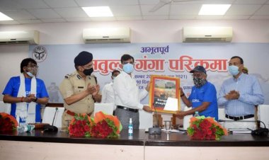 प्रयागराज: गंगा नदी हमारे देश व संस्कृति की पहचान - मण्डलायुक्त