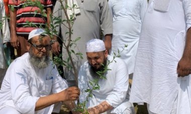 प्रत्येक व्यक्ति 10 पौधरोपण कर पर्यावरण को बचाने में बने सहभागी : मौलाना अब्दुल्ला कासमी