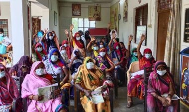 मुक्त विवि : समाज विज्ञान विद्या शाखा ने चांडी गांव में लगाया कैम्प