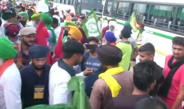 दिल्लीः जंतर मंतर पर आज से किसानों का प्रदर्शन, पुलिस ने कसी कमर