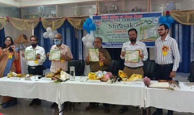 प्रयागराज: इविवि ने किया हर्बल इन्हेलर 'श्वसक' का निर्माण