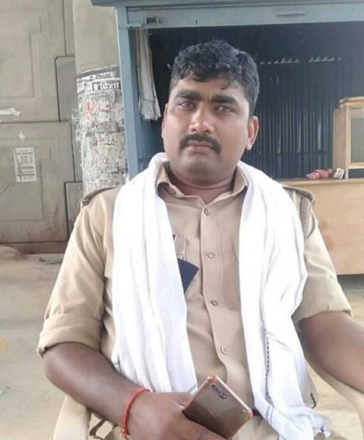 प्रयागराज निवासी सिपाही अमित सिंह की रायबरेली में सड़क हादसे में मौत