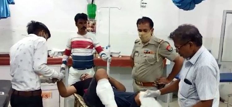 पुलिस मुठभेड़ में घायल लुटेरा, नहीं भेजा जा सका जेल