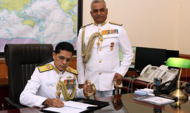 वाइस एडमिरल एसएन घोरमडे बने नौसेना वाइस चीफ, चार्ज संभाला