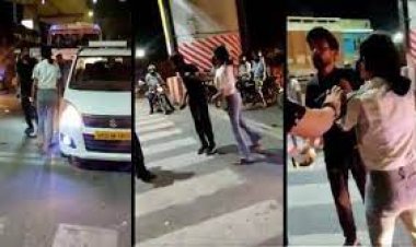 कैब चालक को पीटने का मामला : 10 हजार की वसूली को लेकर भिड़े थाना प्रभारी और चौकी इंचार्ज