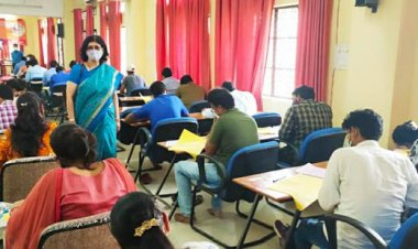 बीएड एवं बीएड स्पेशल प्रवेश परीक्षा में 80 प्रतिशत अभ्यर्थी उपस्थित