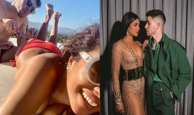 निक जोनस ने प्रियंका चोपड़ा को बनाया अपना स्नैक्स, वायरल हुई तस्वीर