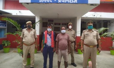 बारा पुलिस ने अवैध खनन में दो आरोपियों को गिरफ्तार कर भेजा जेल