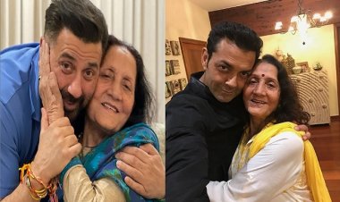 सनी और बॉबी ने मां प्रकाश कौर को खास अंदाज में दी जन्मदिन की बधाई