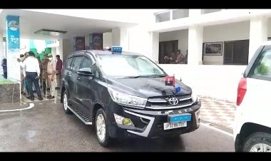 एटीएस कार्रवाई के बाद UP डीजीपी मुकुल गोयल पहुंचे प्रयागराज