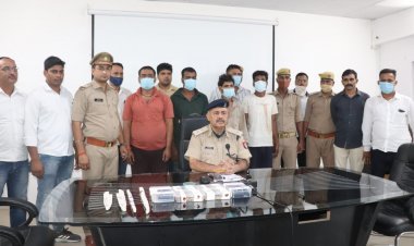 प्रयागराज: चोरी करने वाले गिरोह के चार सदस्य गिरफ्तार, लाखों के जेवरात बरामद