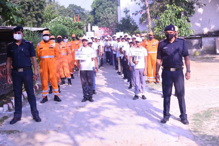 “पुलिस सेवा झंडा दिवस” कार्यक्रम के उपलक्ष्य में एनडीआरएफ ने रन फॉर यूनिटी के माध्यम से समाज में दिया एकता और देशभक्ति का सन्देश