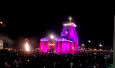 केदारनाथ में धूमधाम से मनाई जा रही दीपावली