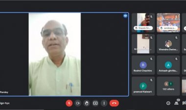 रचना और आलोचना का महत्वपूर्ण संबंध : डॉ. मनोज पाण्डेय