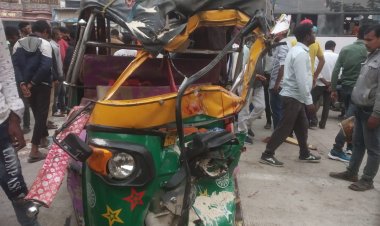 प्रयागराज: ट्रक व आटो की भिड़ंत में युवक की मौत, पांच घायल