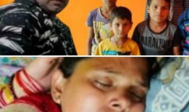 सीआरपीएफ जवान की मौत के बाद भोजपुर के समरदह गांव में शोक