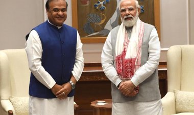 प्रधानमंत्री से मुख्यमंत्री डॉ. सरमा ने की मुलाकात