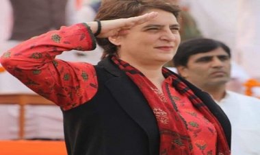 यूपी  में न सपा लड़ रही न बसपा : प्रियंका गांधी