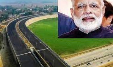 प्रधानमंत्री मोदी ने पूर्वाचल एक्सप्रेस वे का किया लोकार्पण