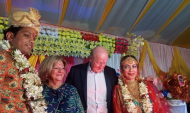 फ्रांस की मैरी को पसंद आया बिहारी दूल्हा, सात समंदर पार आकर गांव में रचाई शादी