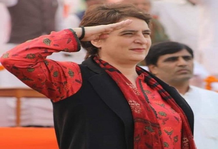 यूपी में न सपा लड़ रही न बसपा : प्रियंका गांधी