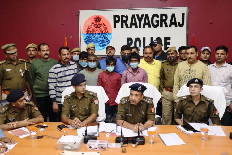 प्रयागराज: मुठभेड़ के बाद कई जघन्य अपराधों का खुलासा, सात गिरफ्तार