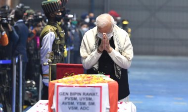 देश की आन-बान-शान के लिए समर्पित थे सीडीएस बिपिन रावतः प्रधानमंत्री मोदी