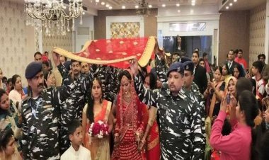 शहीद की बहन को शादी में खल रही थी एकलौते भाई की कमी,जवानों ने भाई बनकर निभाई रस्में