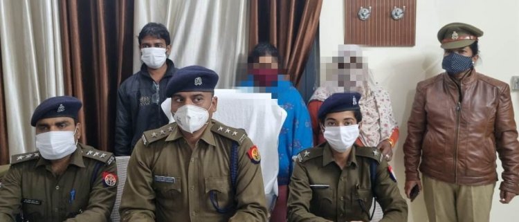 लड़कियों से देह व्यापार कराने में दो महिलाओं समेत तीन गिरफ्तार
