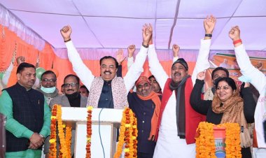 'भाजपा' गंगा यमुना और सरस्वती की त्रिवेणी जैसी पार्टी : केशव प्रसाद मौर्या