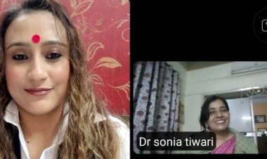 सर्वाइकल कैंसर पर सर्वाइकल कैंसर माह की बैठक कर दी जागरूकता बचाव व उसके उपाय की जानकारी:- डॉक्टर सोनिया तिवारी