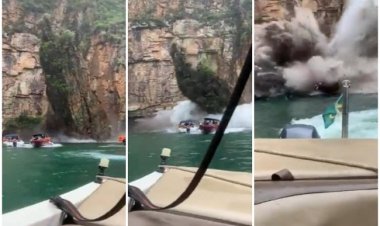 ब्राजील में बोटिंग कर रहे लोगों पर गिरी चट्टान, 7 की मौत और 32 घायल