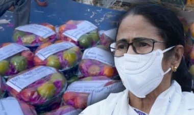 कोरोना पीड़ित भाजपा नेता को ममता ने भेजी फलों की टोकरी