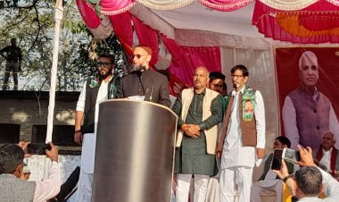 योगी व अखिलेश है राम व श्याम की जोड़ीः ओवैसी