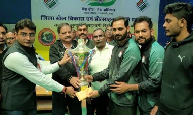 सीडीए पेंशन की टीम फिर बनी वॉलीबाल की चैम्पियन