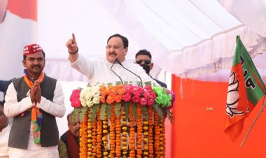 गुंडों को संरक्षण देने वाली सरकार चाहिए या माफिया भगाने वाली सरकारः जेपी नड्डा