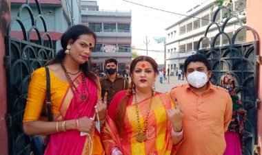 आजादी के बाद पहली बार मिला मतदान का सौभाग्य : महामंडलेश्वर